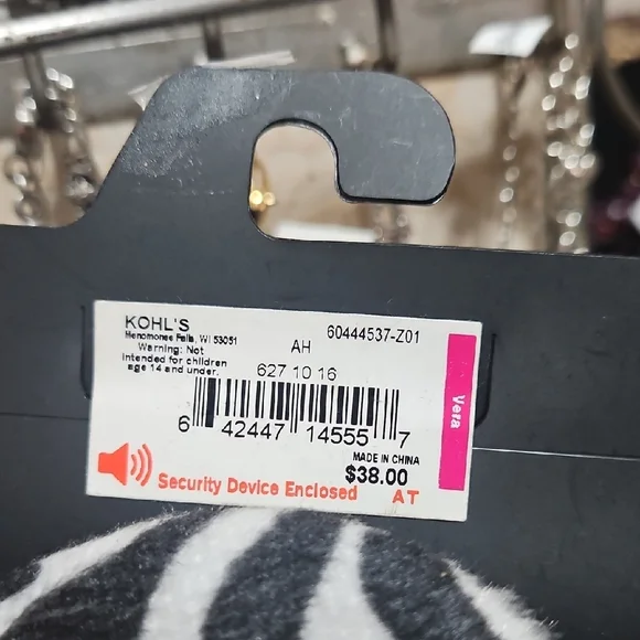 Vera Wang Gold-tine Multi-Strand Necklace with Lavender and Champagne GlassBeads - Picture 2 of 11